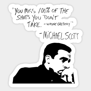 Michael Scott Quote Sticker